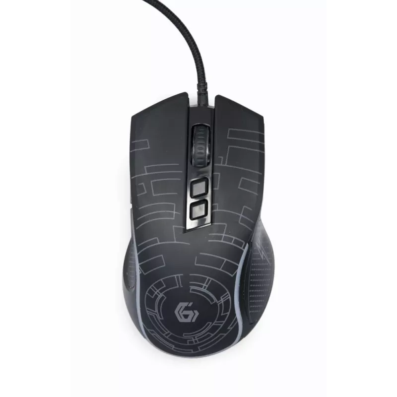 Mysz Gembird MUSG-RGB-01 dla praworęcznych USB Type-A 3600 DPI