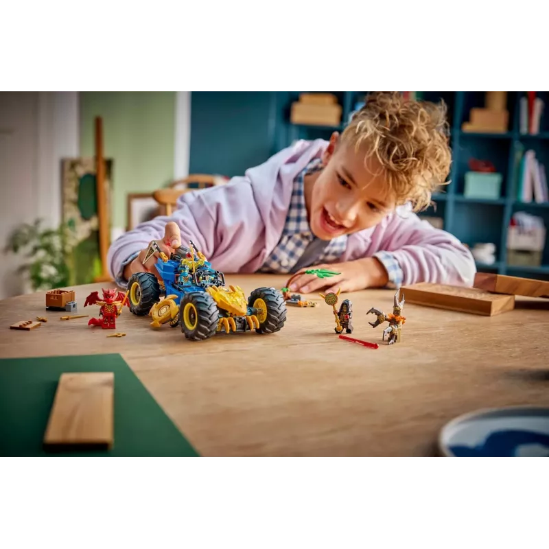 LEGO NINJAGO 71856 Transformujący się samochód Jaya
