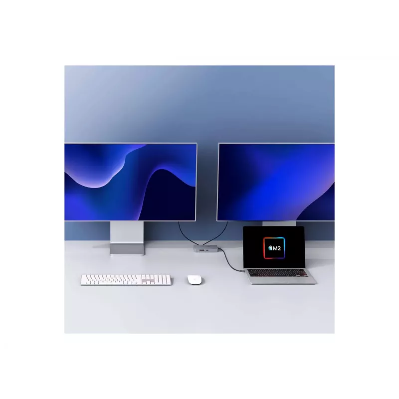 Hyper | HyperDrive Universal USB-C 10-in1 Dual HDMI Mobile Dock | Porty Ethernet LAN (RJ-45) 1 | Ilość portów HDMI 2