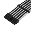Przedłużacz ATX SILVERSTONE SST-PP07E-MBBW 30 cm czarno-biały
