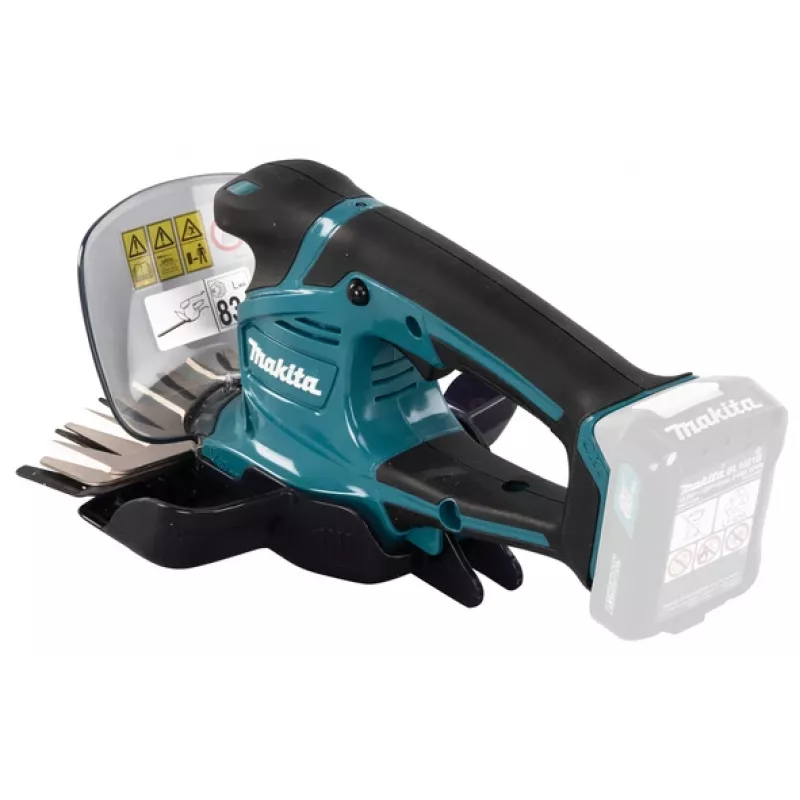 Bezprzewodowe nożyce do trawy Makita UM600DZX, czarno-niebieskie, 12 V