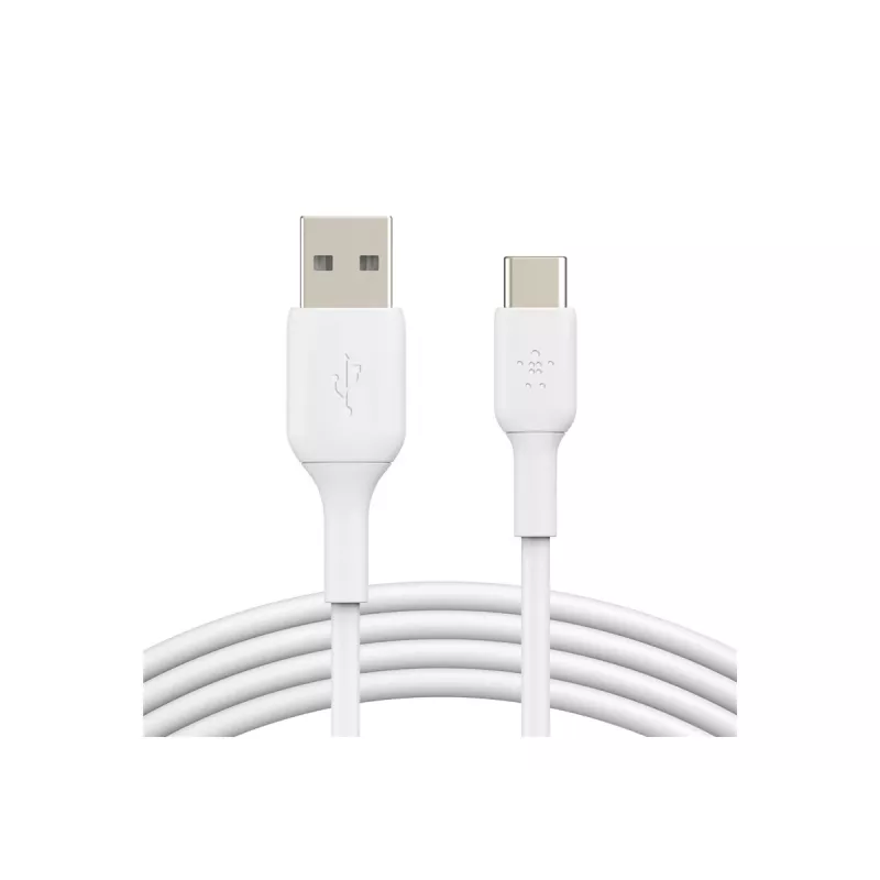 Kabel USB Belkin CAB001BT2MWH 2 m USB A na USB C biały