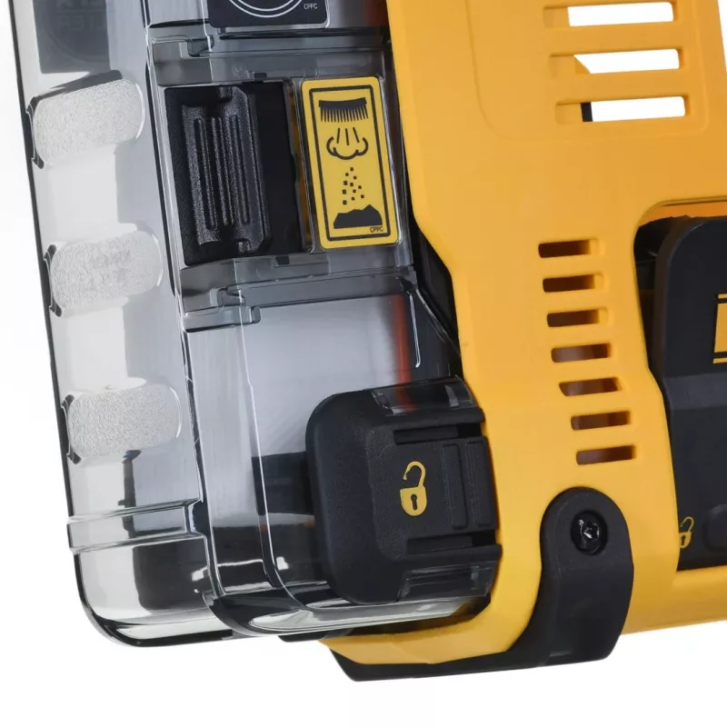 System odsysania pyłu DeWalt D25303DH-XJ, przenośny 340 mm, 1,4 kg, żółty