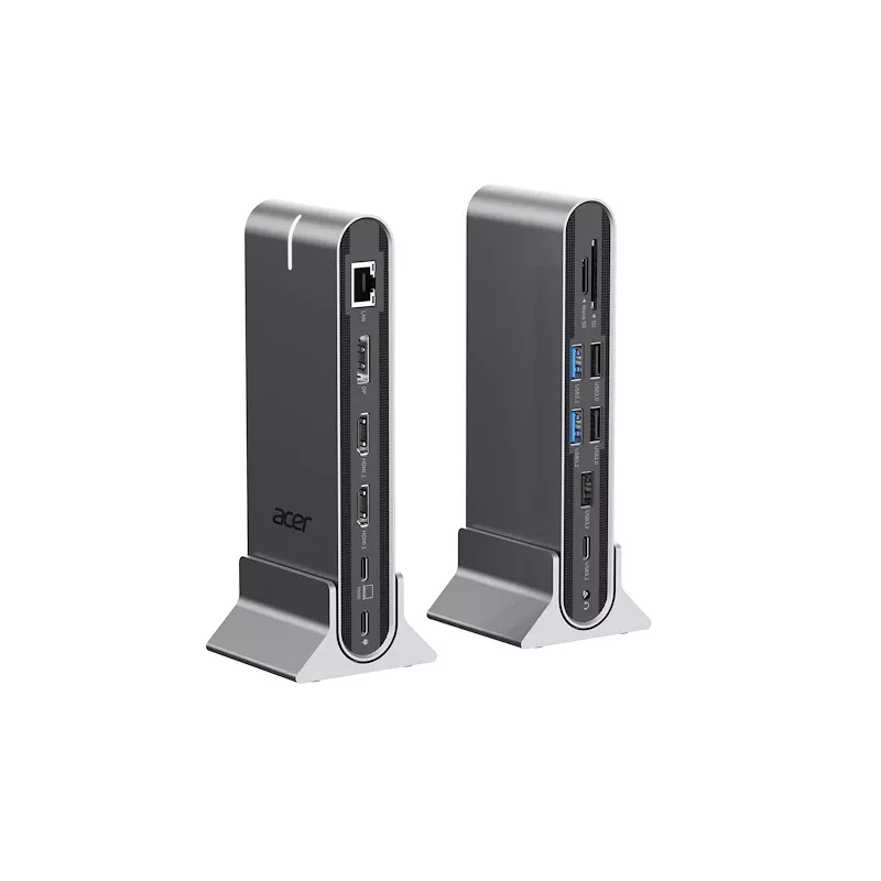 Stacja dokująca Acer Type-C Universal Docking Station 15w1 (USB-C, 15 portów), Docking Station + Hub USB