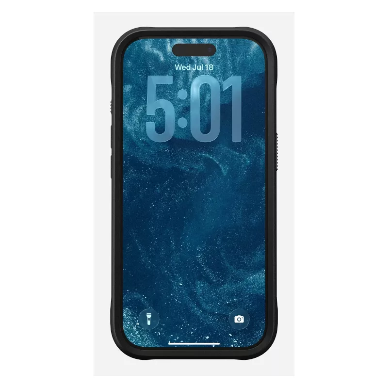Pokrowiec na telefon Nomad Rugged Leather etui do iPhone 17 Pro, 6.3 cala (16 cm), brązowy, skóra/TPU/aluminium