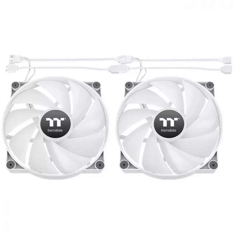 Thermaltake CT200 ARGB Sync 200mm Wentylator Obudowy Biały