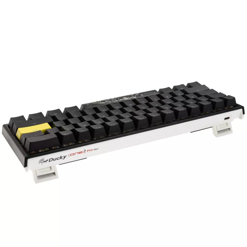 Mechaniczna klawiatura gamingowa Ducky One 2 Pro Mini RGB LED Cherry Brown układ 60%