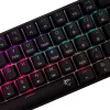 Mechaniczna klawiatura gamingowa White Shark Shinobi-2 z przełącznikami czerwony, czarna, układ US