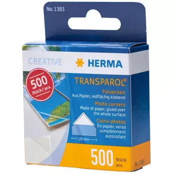 Narożniki do zdjęć HERMA Transparol 500 szt.