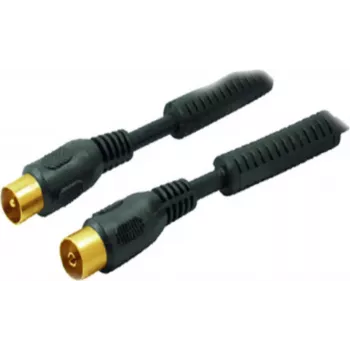 Koncentryczny kabel antenowy TV ShiverPeaks 80203-128-GS 100 dB, pozłacane styki, 2,0 m