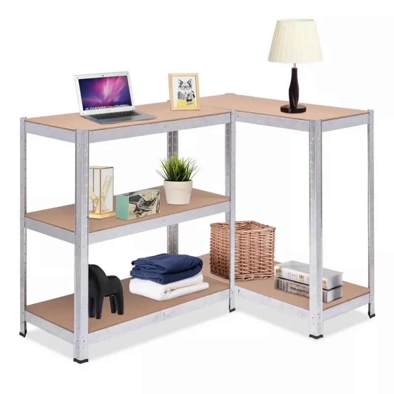 Regał magazynowy GreenBlue GB378 metal ocynkowany 5 półek, stal cynkowana, 900×400 mm, maks. 75 kg na półkę