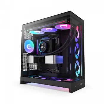 Obudowa PC NZXT H9 Flow RGB Midi Tower Czarna
