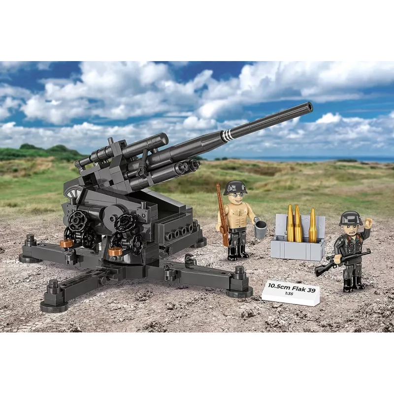Zestaw konstrukcyjny Cobi Blocks 10,5 cm Flak 39 — 339 elementów