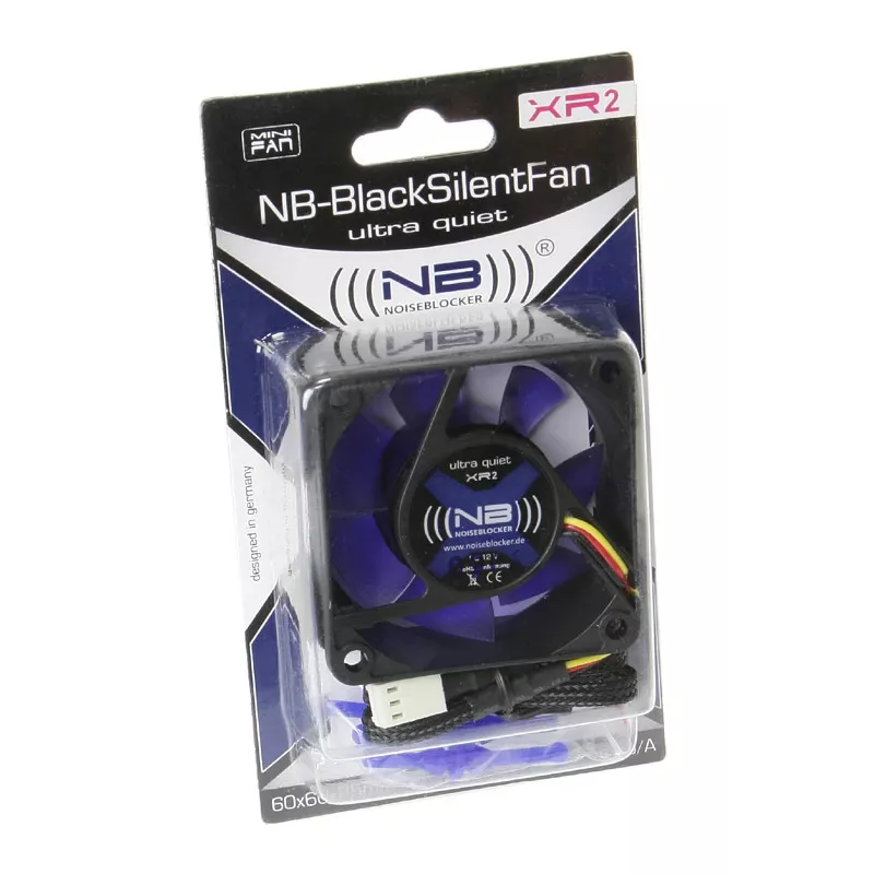 NOISEBLOCKER CzarnySilentFan XR2 60mm Wentylator obudowy