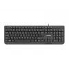 Klawiatura NATEC TROUT SLIM USB, układ US, czarna