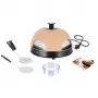 Pizza Maker Emerio PO-115985 4 Pizze 900 W Czarny Pomarańczowy