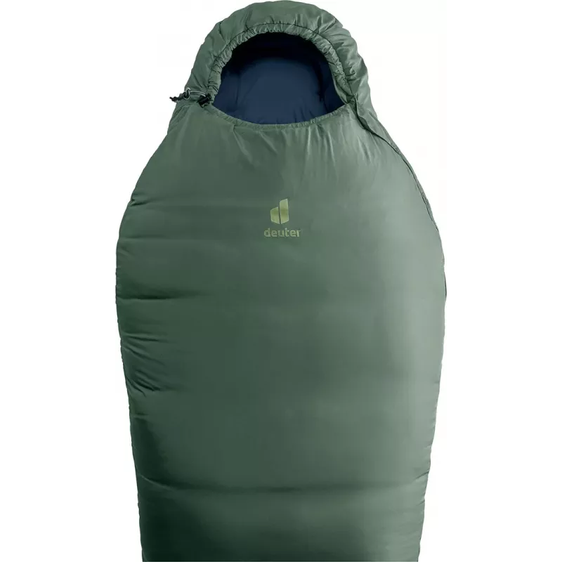 Śpiwór DEUTER Orbit SL 0°C / 32°F dla dorosłych, mumia, tkanina PES ripstop, szerokość 740 mm, głębokość 470 mm