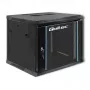 Szafa rack sieciowa QOLTEC 9U model 54466 — otwarta rama 9U do montażu serwerów/szaf rack