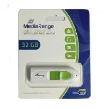 MediaRange Nano - Pamięć USB Flash - 16 GB - USB 2.0 - Czarny (MR921)