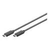 Goobay USB-C™ 3.1 Generation 1 Kabel, czarny, 3 m - Wtyk USB-C™ > Wtyk USB-C™ (66509)