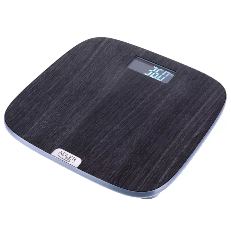Waga łazienkowa Adler AD 8192 — maks. obciążenie 180 kg, dokładność 100 g, szara