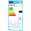 Okap ścienny CATA VK 6000 X, stal nierdzewna, aluminiowy filtr przeciwtłuszczowy, 395 m³/h, 150 mm