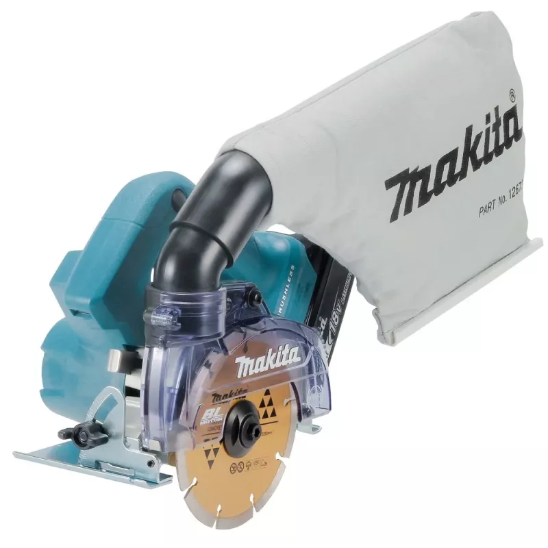 Przenośna pilarka tarczowa Makita DCC500Z 12,5 cm zielona