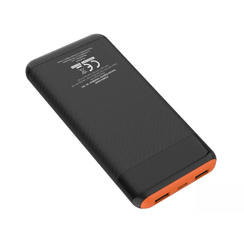 PowerBank EnerGo 10000mAh czarno-pomarańczowy