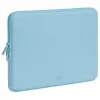 Etui na laptopa Rivacase Riva Szuzuka 14 cali Pastel niebieski — ochronne etui neoprenowe na laptopy 14 cali