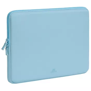 Etui na laptopa Rivacase Riva Szuzuka 14 cali Pastel niebieski — ochronne etui neoprenowe na laptopy 14 cali