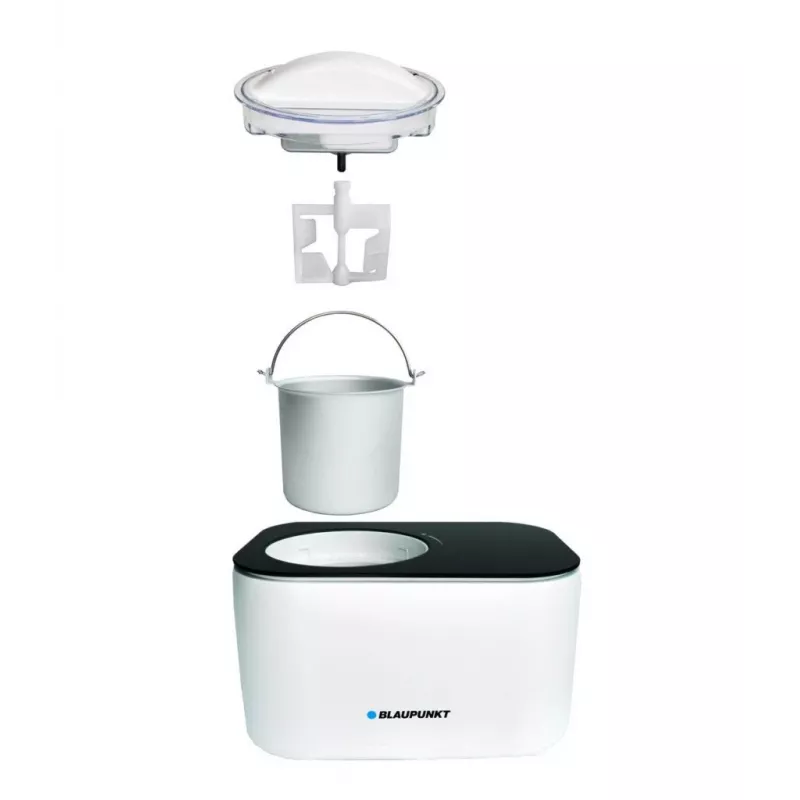 Maszynka do lodów BLAUPUNKT ICM401 — automatyczna, 1,5 l, obudowa ze stali nierdzewnej, 100 W, 220–240 V