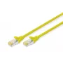 Patch Cord Digitus CAT 6A S/FTP DK-1644-A-0025/Y 0,25 m Żółty