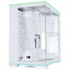 Lian Li O11 Dynamic EVO RGB PC-Enclosure Bundle + HydroShift II LCD-S 360TL AiO- Biały