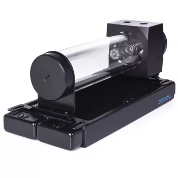 Pompa i zbiornik Alphacool 15381 Akryl Aluminium Plastik Czarny Przezroczysty