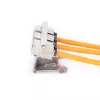 Adapter Digitus AN-25183 na 3 moduły Keystone ze stali nierdzewnej