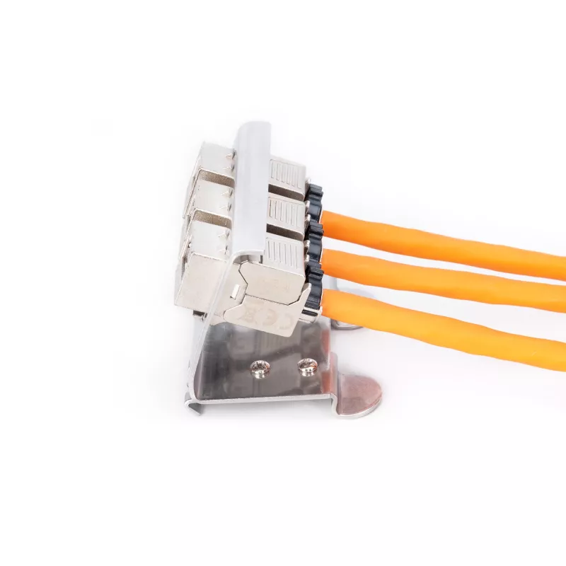Adapter Digitus AN-25183 na 3 moduły Keystone ze stali nierdzewnej