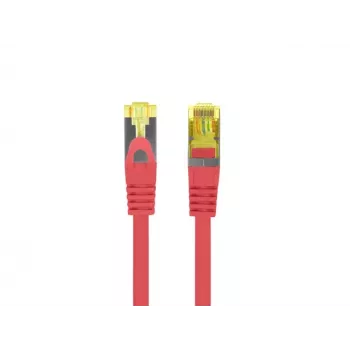Kabel sieciowy Lanberg PATCHCORD KAT.6A S/FTP LSZH CU 1M Czerwony