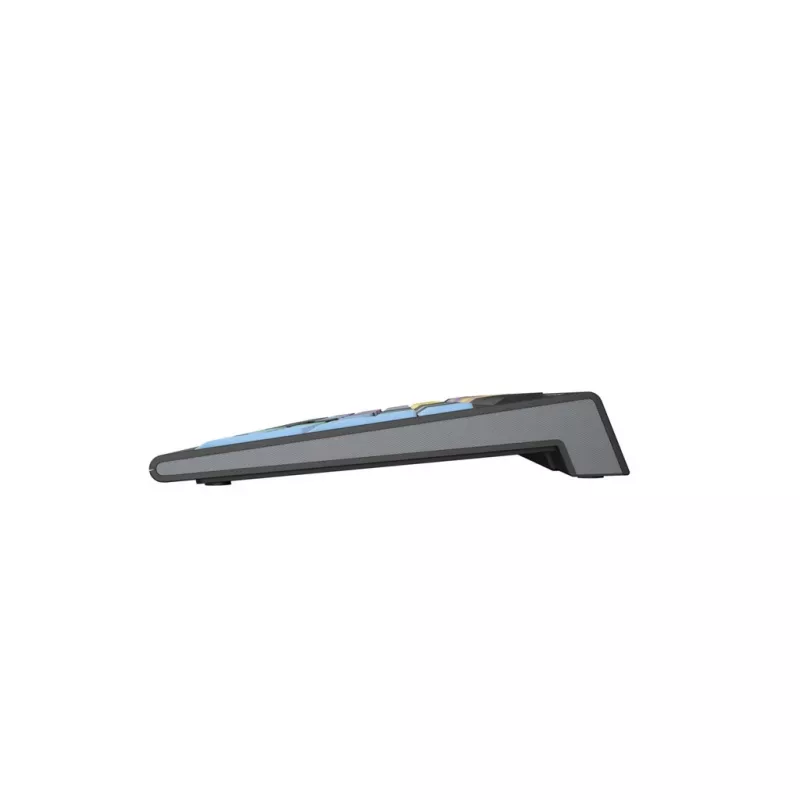 Klawiatura Logickeyboard LKB-CBASE-A2PC-FR Uniwersalna USB AZERTY Francuska Czarna