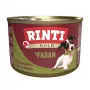 Mokra karma dla psa RINTI Gold Pheasant Adult 185 g — karma pełnoporcjowa, 78% wilgotności, 11% białka, 6,5% tłuszczu