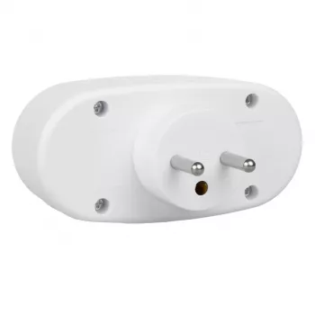 Rozgałęźnik gniazdka Maclean Current Outlet z 2 gniazdami i wyłącznikiem nadprądowym, typ E, 2x16A, MCE337 E