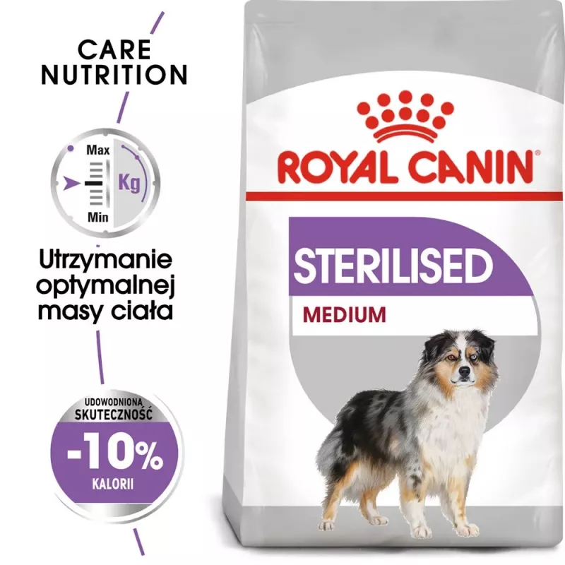 ROYAL CANIN Medium Sterilised sucha karma dla psów - 3 kg