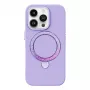 Etui na telefon Joyroom Dancing Circle PN-15L2 iPhone 15 Pro (fioletowe) bez opakowania