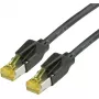 Secomp 21.05.9526 Ethernet kabel krosowy Czarny