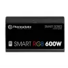 Thermaltake SMART RGB PS-SPR-0600NHSAWE-1 - Zasilacz (wewnętrzny) - ATX12V 2.3 - 80 PLUS - AC 230 V - 600 W - aktywny PFC - Czarny