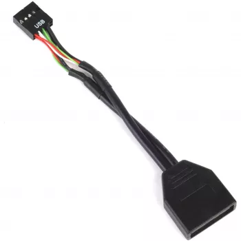 Silverstone G11303050-RT - USB 3.0 - USB 2.0 - Männlich/weiblich - Schwarz (G11303050-RT)
