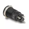 Przełącznik przyciskowy DELOCK 22014, 12 mm, 12 V