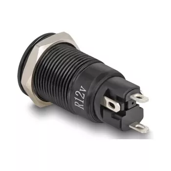 Przełącznik przyciskowy DELOCK 22014, 12 mm, 12 V