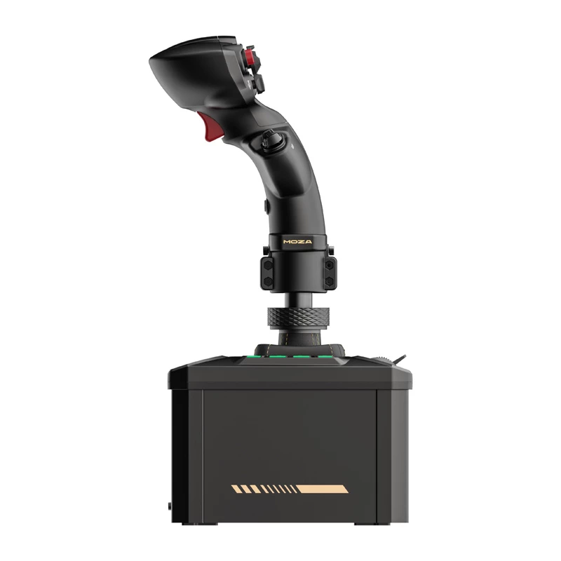 Zestaw stojaka do lotów MOZA AB6 Flight Simulator — czarny, konstrukcja ABS, aluminium i włókno węglowe, zasilanie AC 110–220 V, moc szczytowa 72 W
