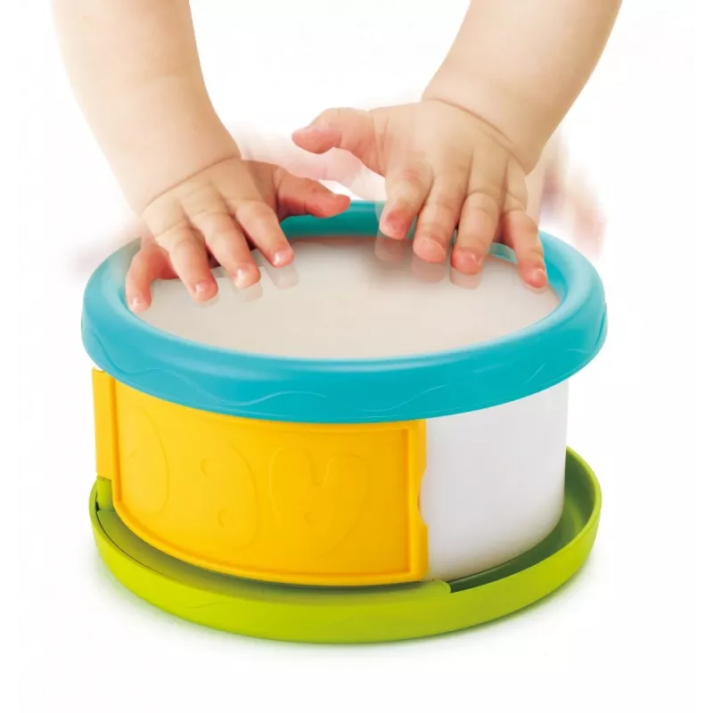 Zabawka młotek z kulkami B-kids 1164883N z kolorowymi kulkami i dźwiękami muzycznymi
