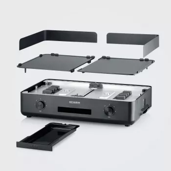Grill kontaktowy Severin PG 8569 2200 W Czarny Aluminium Plastik
